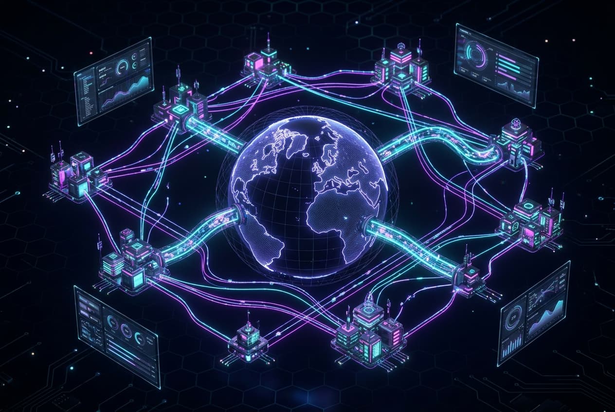 Proxy network visualization